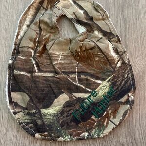 Future Hunter Camouflage Baby Bib